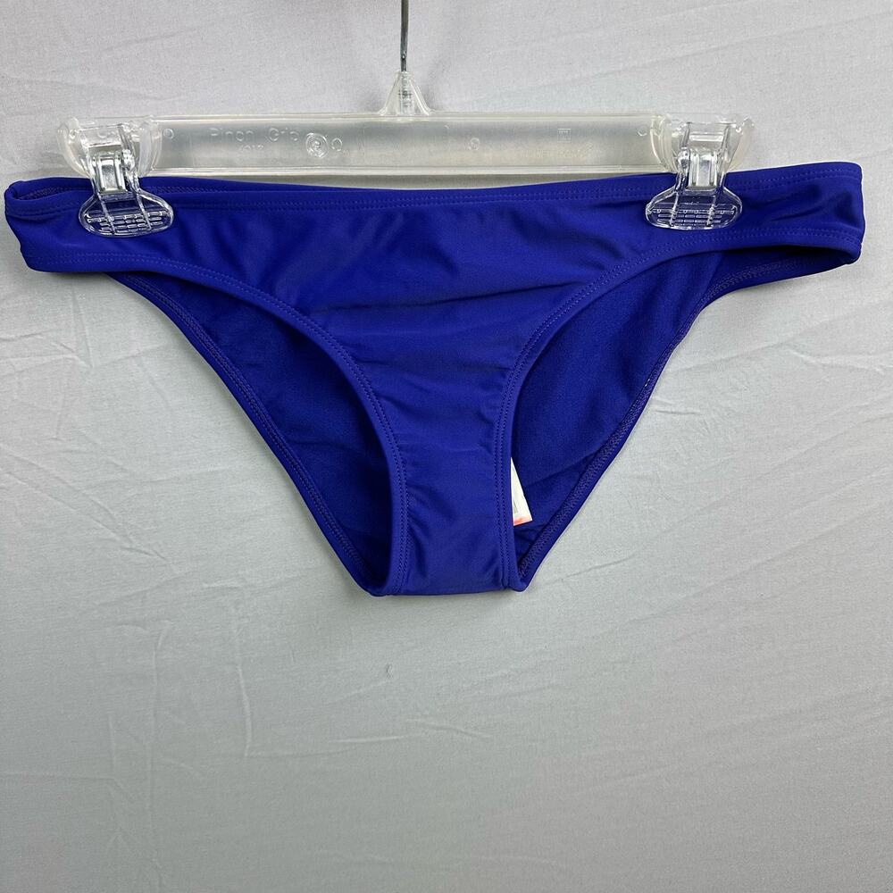 Roxy Surf Essentials Scooter Bikini Bottom Women’s Large Blue